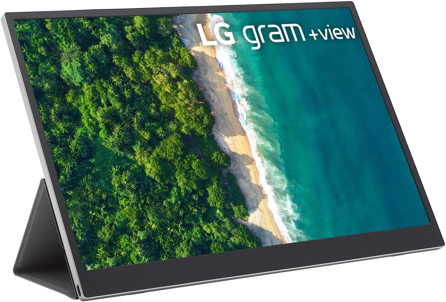 LG Gram + View 16MQ70, 16 Inch + View for LG Gram Portable Monitor with USB Type-C