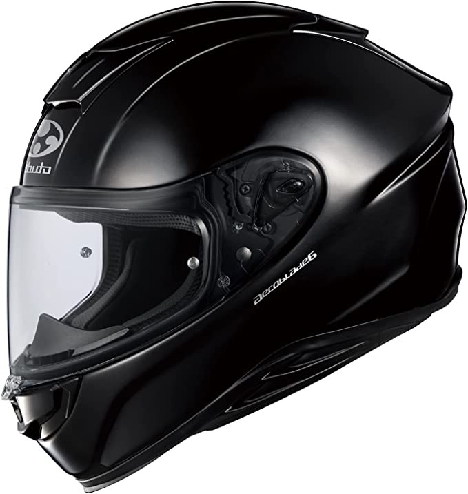 OGK KABUTO Motorcycle Helmet Full Face AEROBLADE6 Metal Black(Size:XXL)
