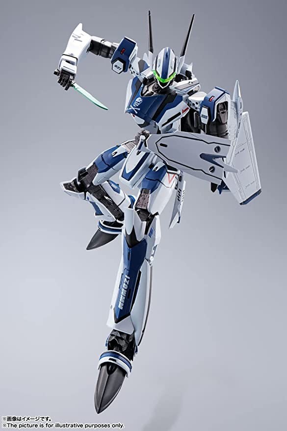 BANDAI SPIRITS DX Super Alloy Macross F VF-25 Messiah Valkyrie Worldwide Anniv. About 340mm ABS & Die Cast & PVC Material Colored Action Figure