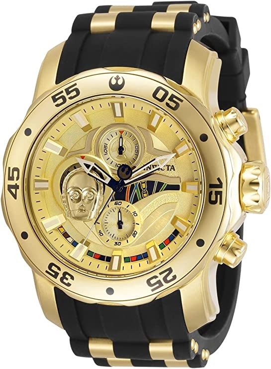 Invicta Star Wars C-3PO Chronograph Quartz Men's Watch 32529